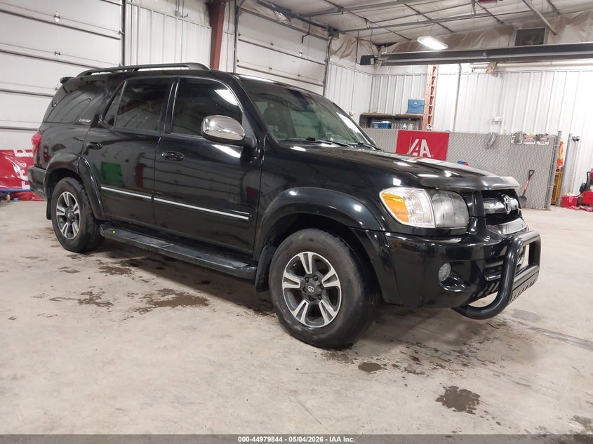 2007 TOYOTA SEQUOIA LIMITED V8 | 5TDBT48A37S291539 | UPCARS