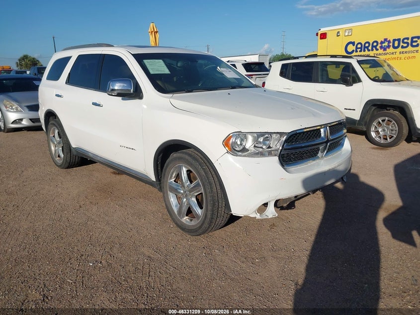 2013 DODGE DURANGO CITADEL | 1C4SDHET2DC556880 | UPCARS