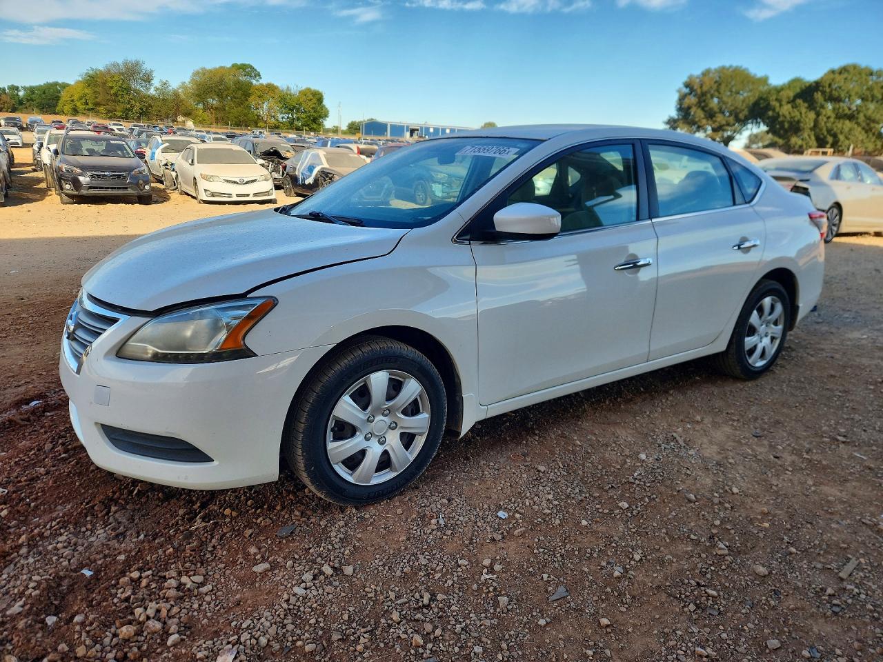 2015 NISSAN SENTRA S | 3N1AB7AP4FY317624 | UPCARS
