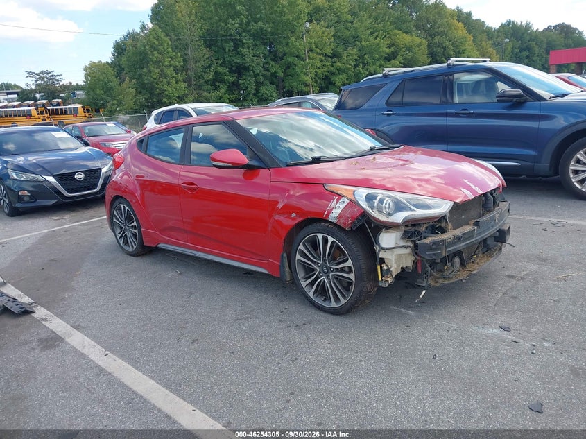 2016 HYUNDAI VELOSTER TURBO | KMHTC6AE6GU279891 | UPCARS