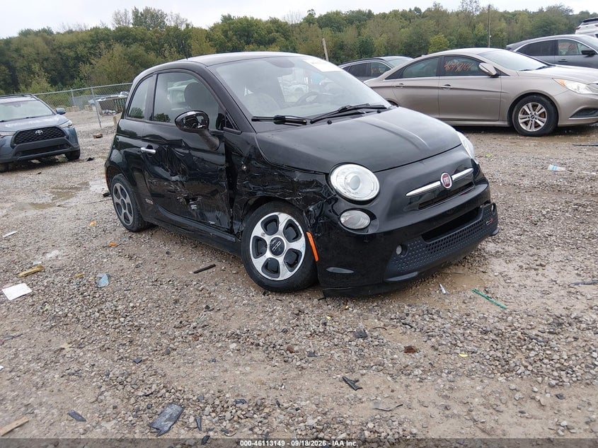 2015 FIAT 500E BATTERY ELECTRIC | 3C3CFFGE2FT642302 | UPCARS