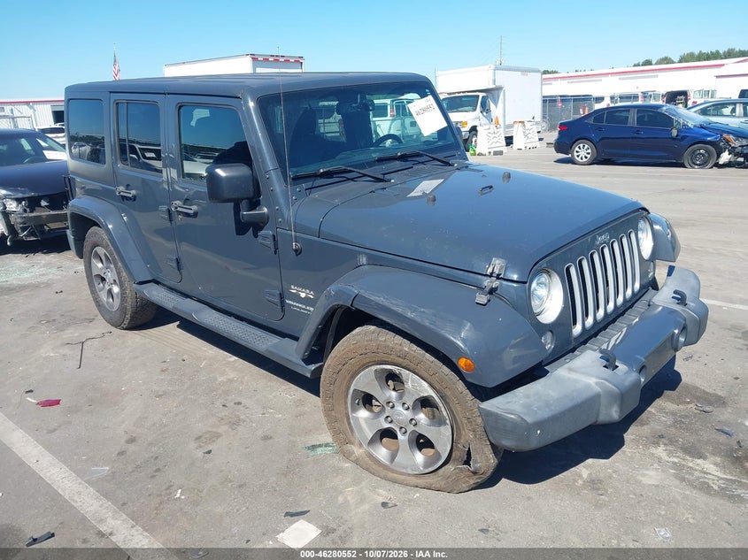 2018 JEEP WRANGLER JK UNLIMITED SAHARA 4X4 | 1C4BJWEG2JL851294 | UPCARS