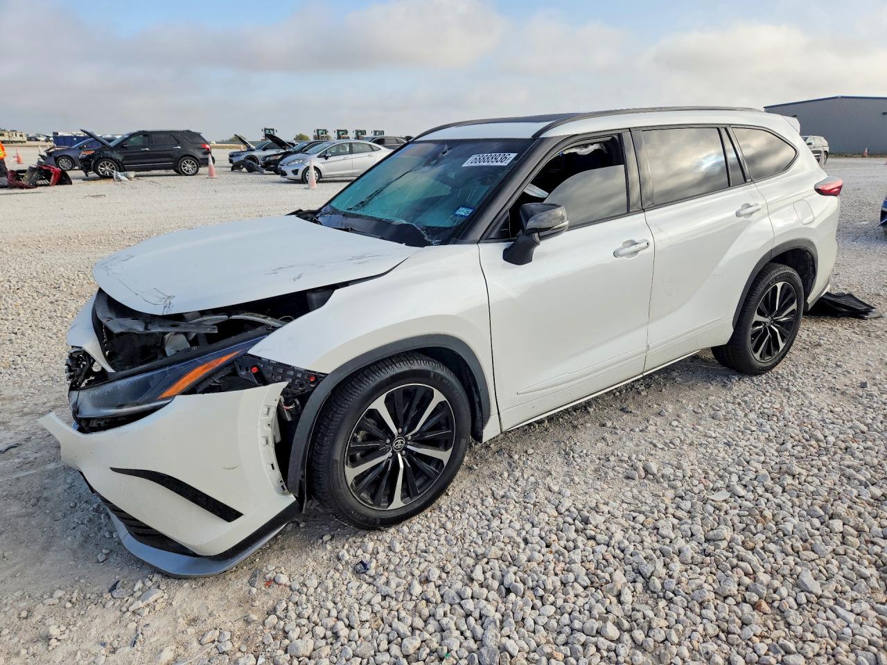 2021 TOYOTA HIGHLANDER XSE | 5TDJZRAH9MS042558 | UPCARS
