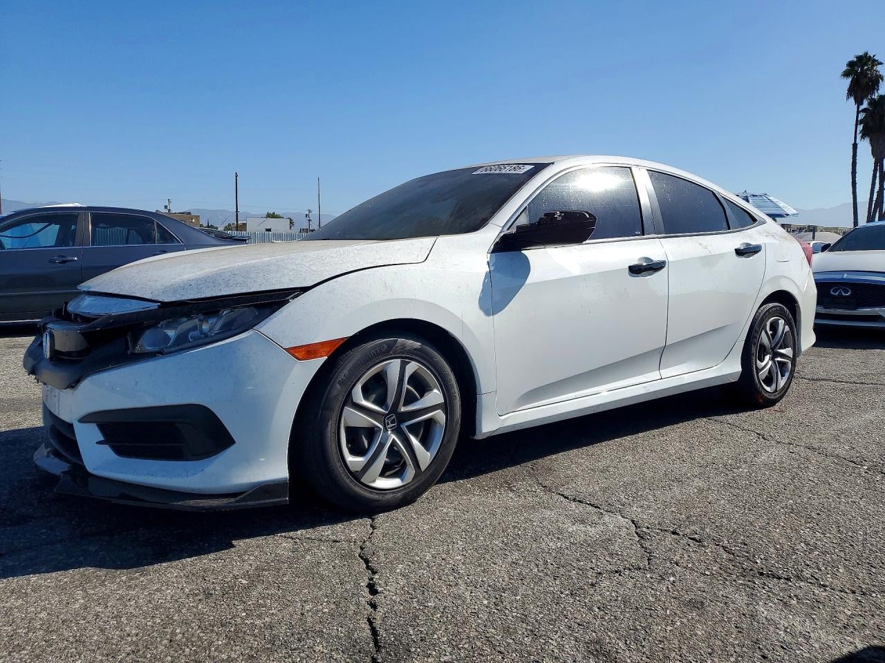 2018 HONDA CIVIC LX | 2HGFC2F53JH586689 | UPCARS