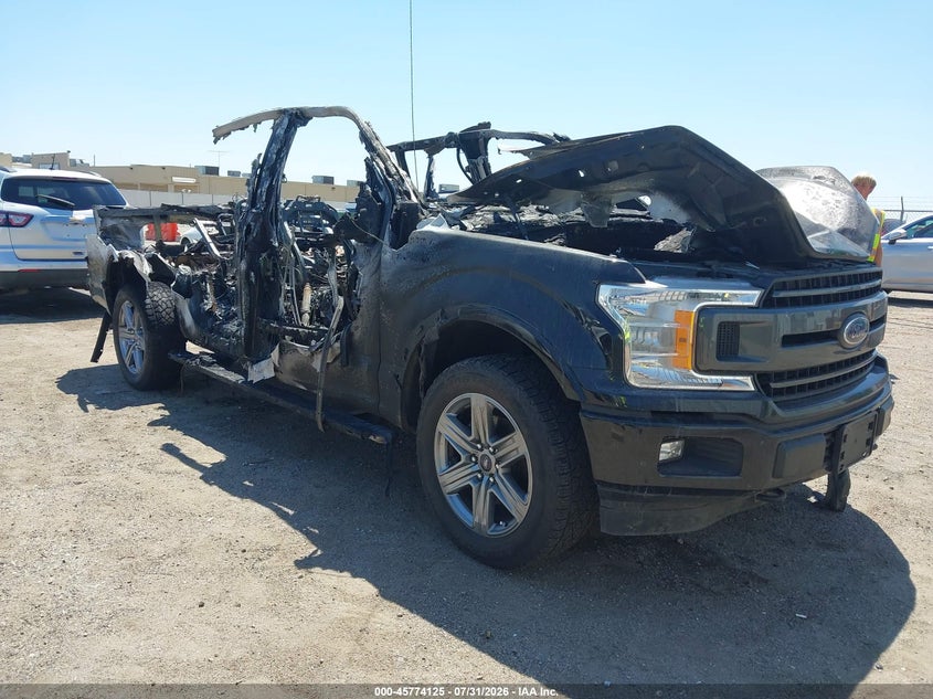 2018 FORD F-150 XLT | 1FTEW1E53JKF92045 | UPCARS