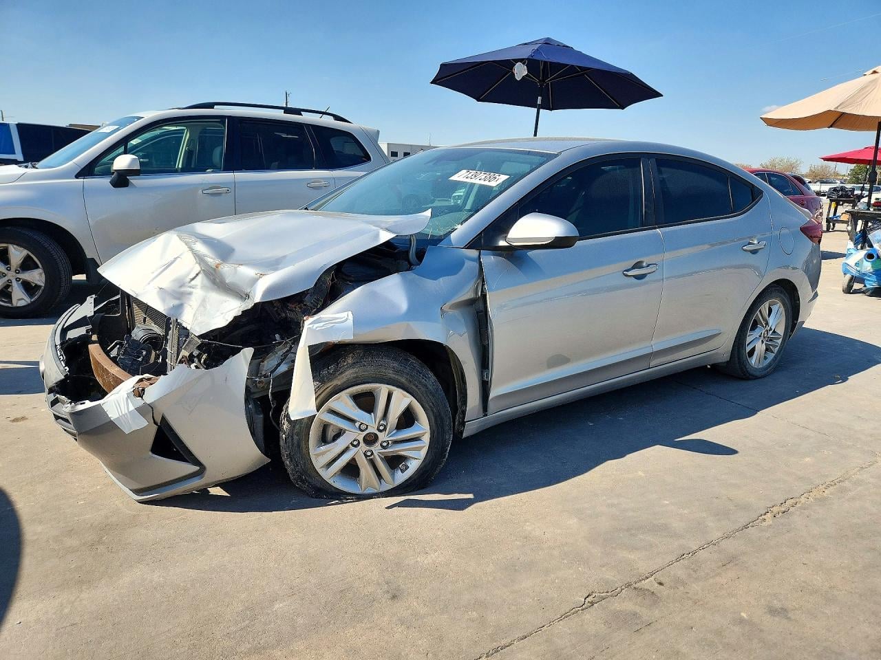 2020 HYUNDAI ELANTRA SEL | 5NPD84LF9LH607622 | UPCARS