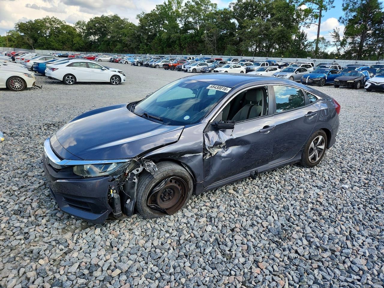 2019 HONDA CIVIC LX | 19XFC2F65KE031425 | UPCARS