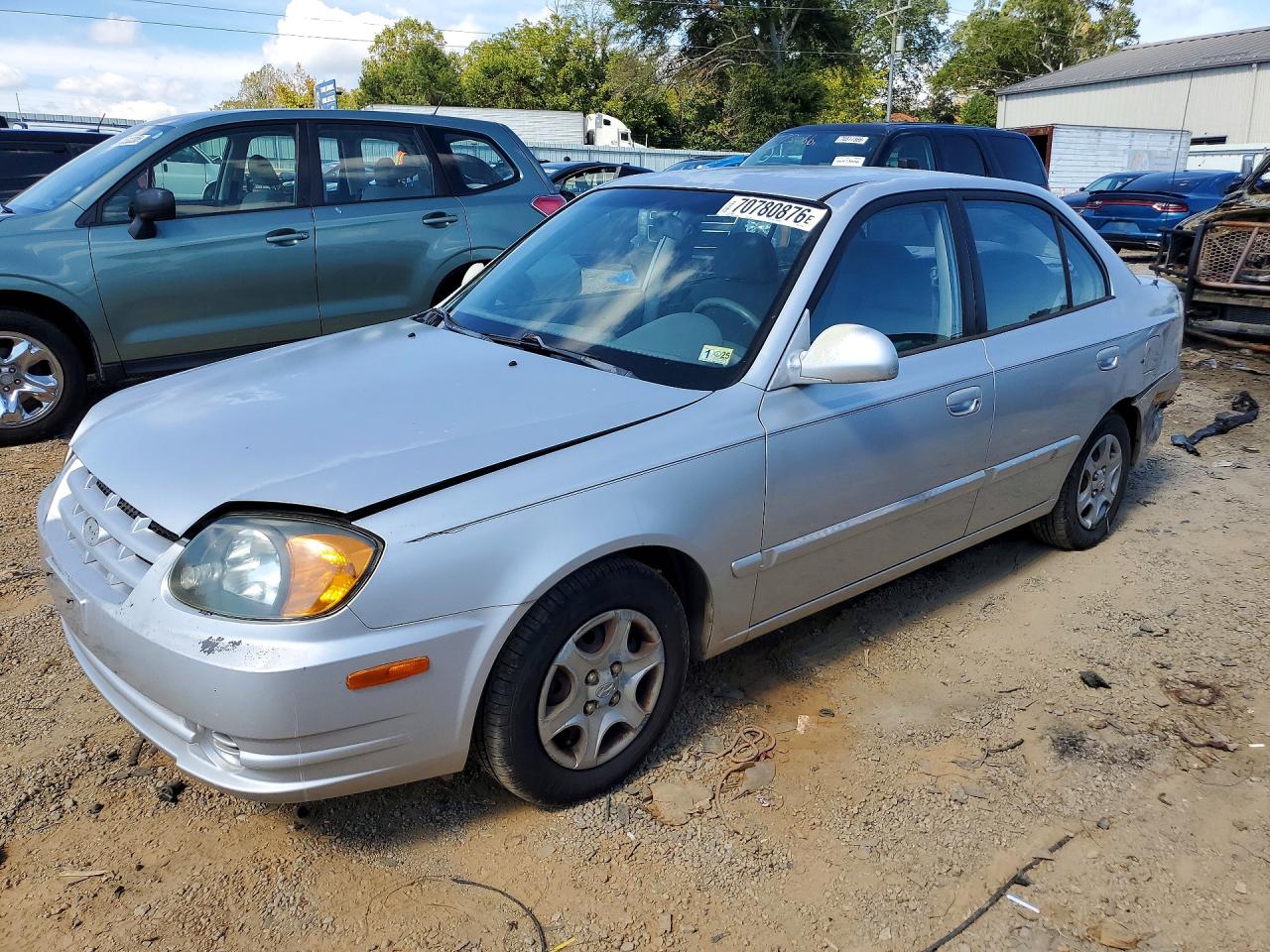 2004 HYUNDAI ACCENT GL | KMHCG45C24U517975 | UPCARS