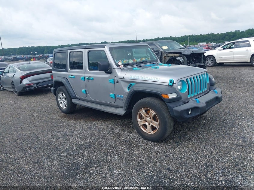 2018 JEEP WRANGLER UNLIMITED SPORT S 4X4 | 1C4HJXDG2JW147175 | UPCARS