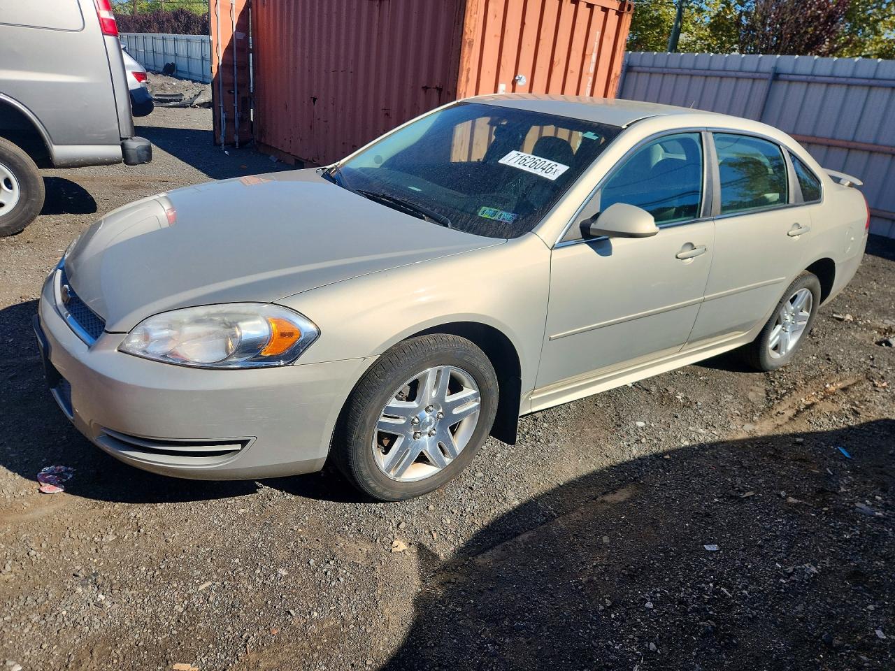 2012 CHEVROLET IMPALA LT | 2G1WB5E34C1203723 | UPCARS