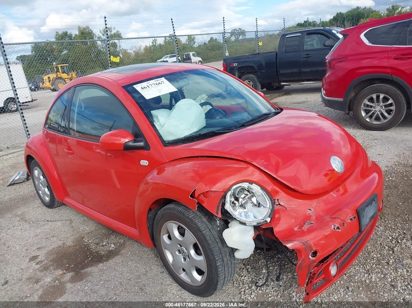 2003 VOLKSWAGEN NEW BEETLE GLS 2.0L | 3VWCK21C63M412272 | UPCARS