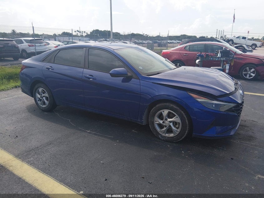 2021 HYUNDAI ELANTRA SE | 5NPLL4AG1MH016952 | UPCARS