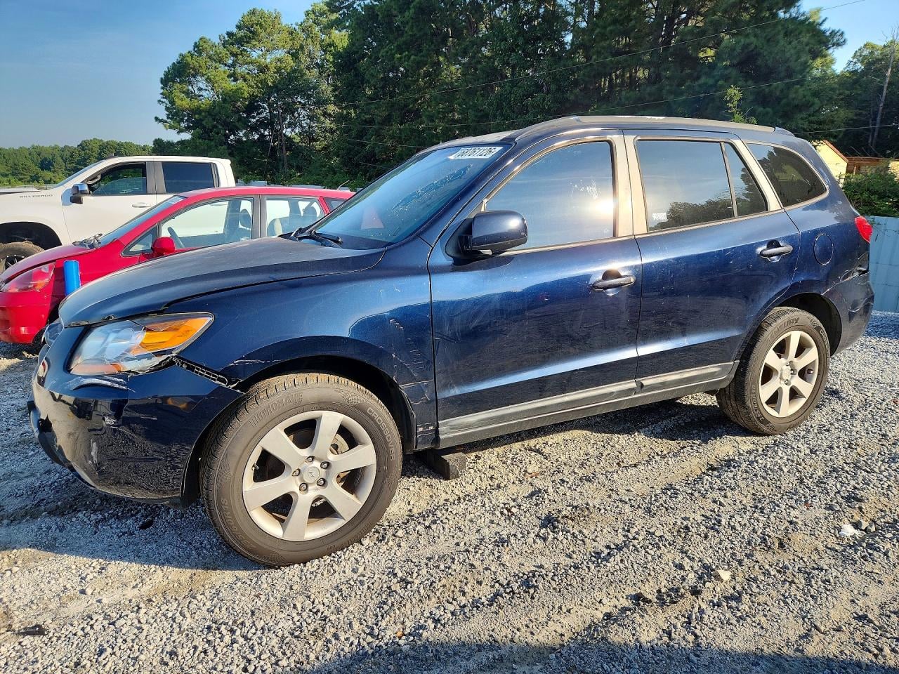 2008 HYUNDAI SANTA FE SE | 5NMSH13EX8H155360 | UPCARS