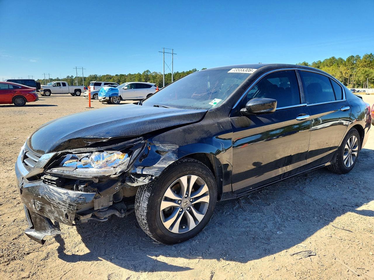 2015 HONDA ACCORD LX | 1HGCR2F33FA255892 | UPCARS
