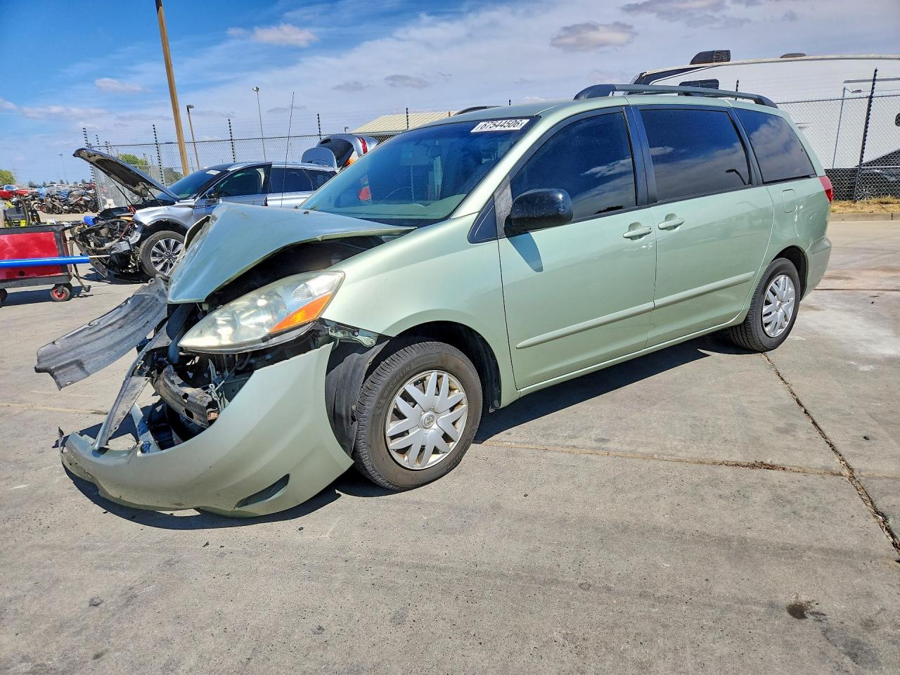2006 TOYOTA SIENNA LE 8 PASSENGER | 5TDZA23C66S467323 | UPCARS