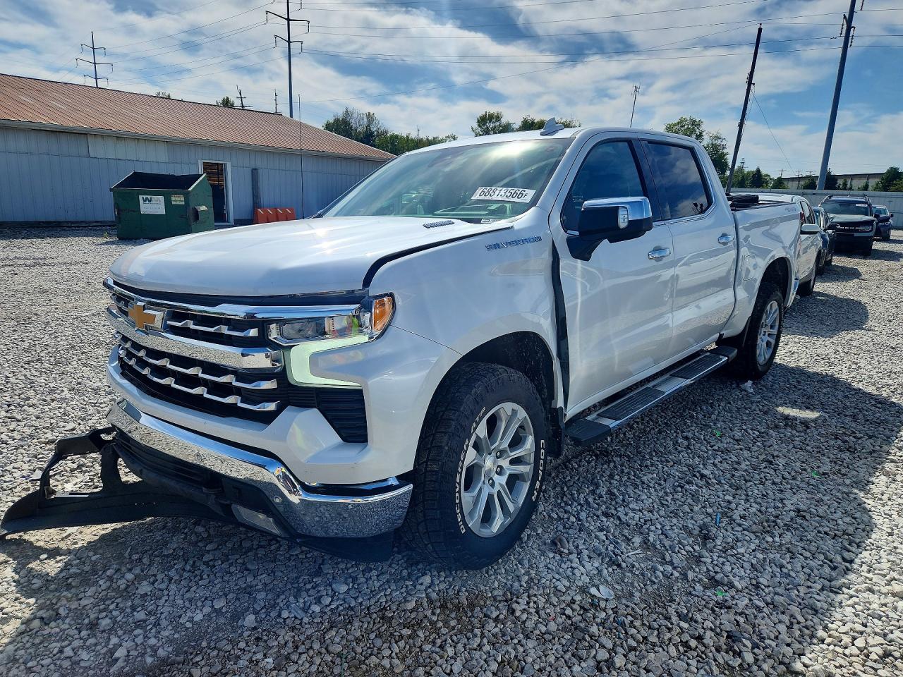 2022 CHEVROLET SILVERADO K1500 LTZ | 3GCUDGET3NG677127 | UPCARS