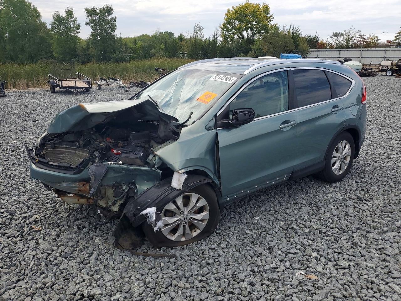 2012 HONDA CRV EXL | 2HKRM4H73CH623852 | UPCARS