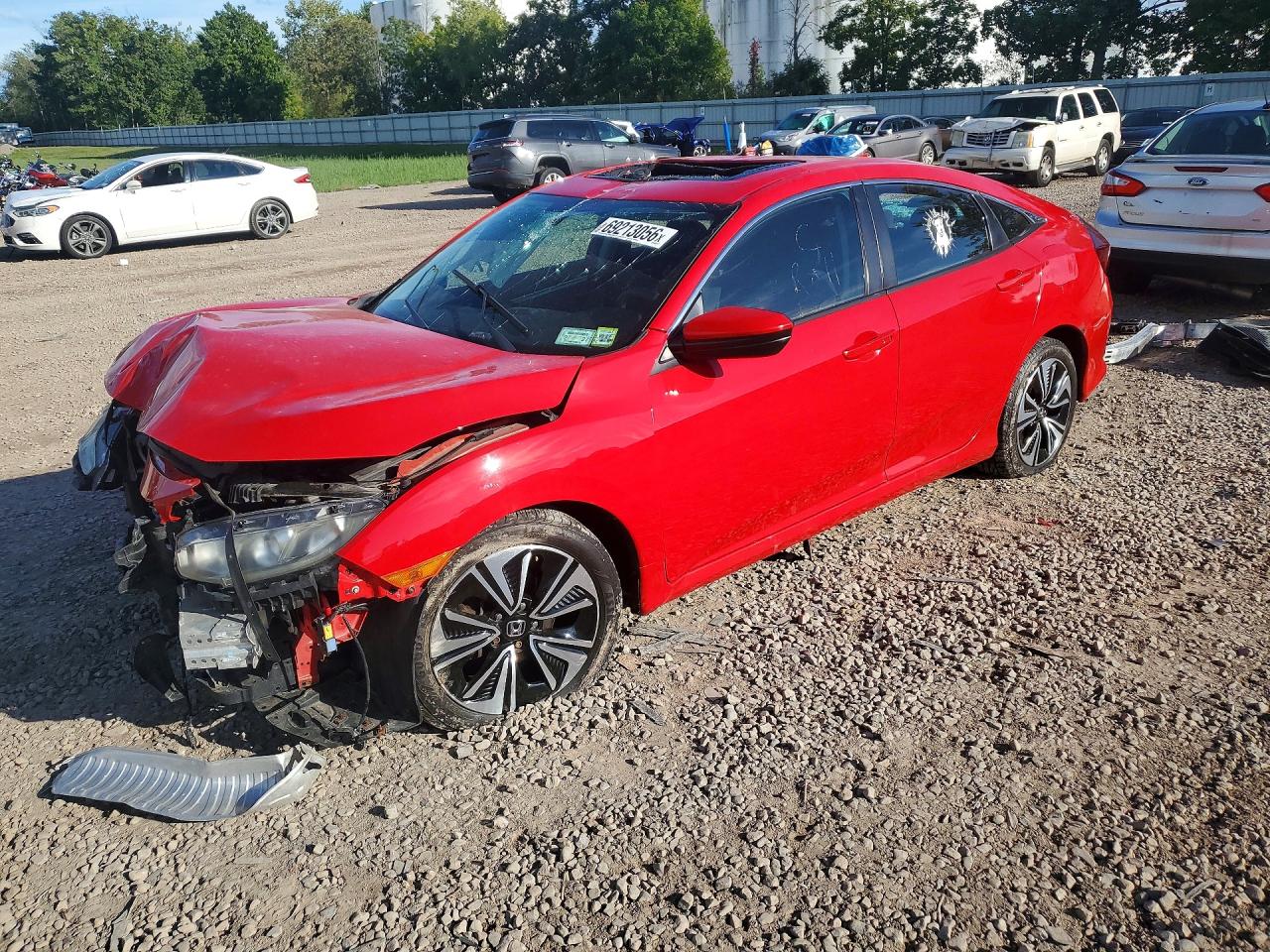 2017 HONDA CIVIC EX | 2HGFC1F34HH634834 | UPCARS