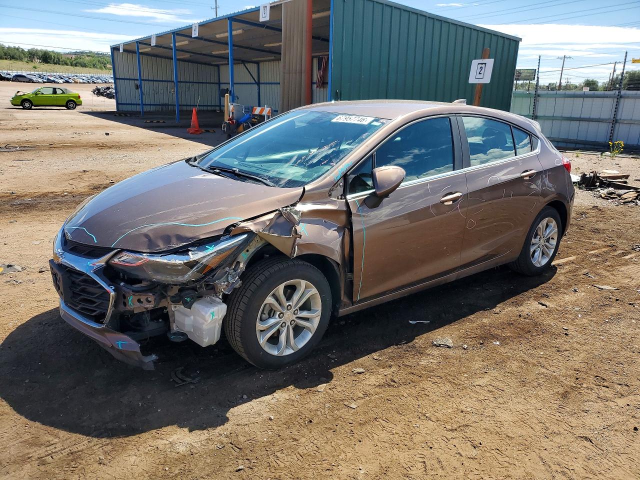 2019 CHEVROLET CRUZE LT | 3G1BE6SM3KS558393 | UPCARS