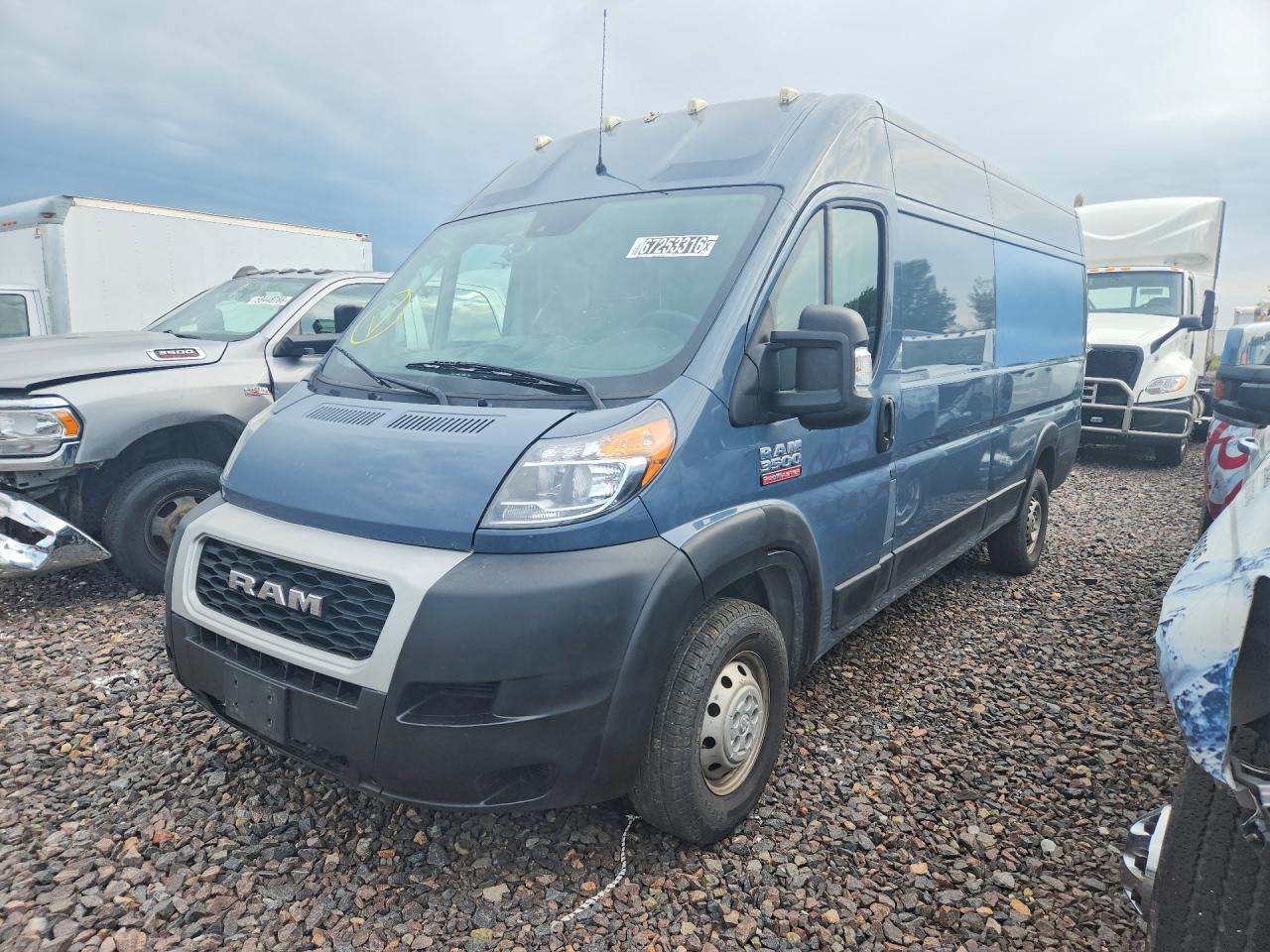 2021 RAM PROMASTER DELIVERY VAN | 3C6MRVJG4ME536812 | UPCARS