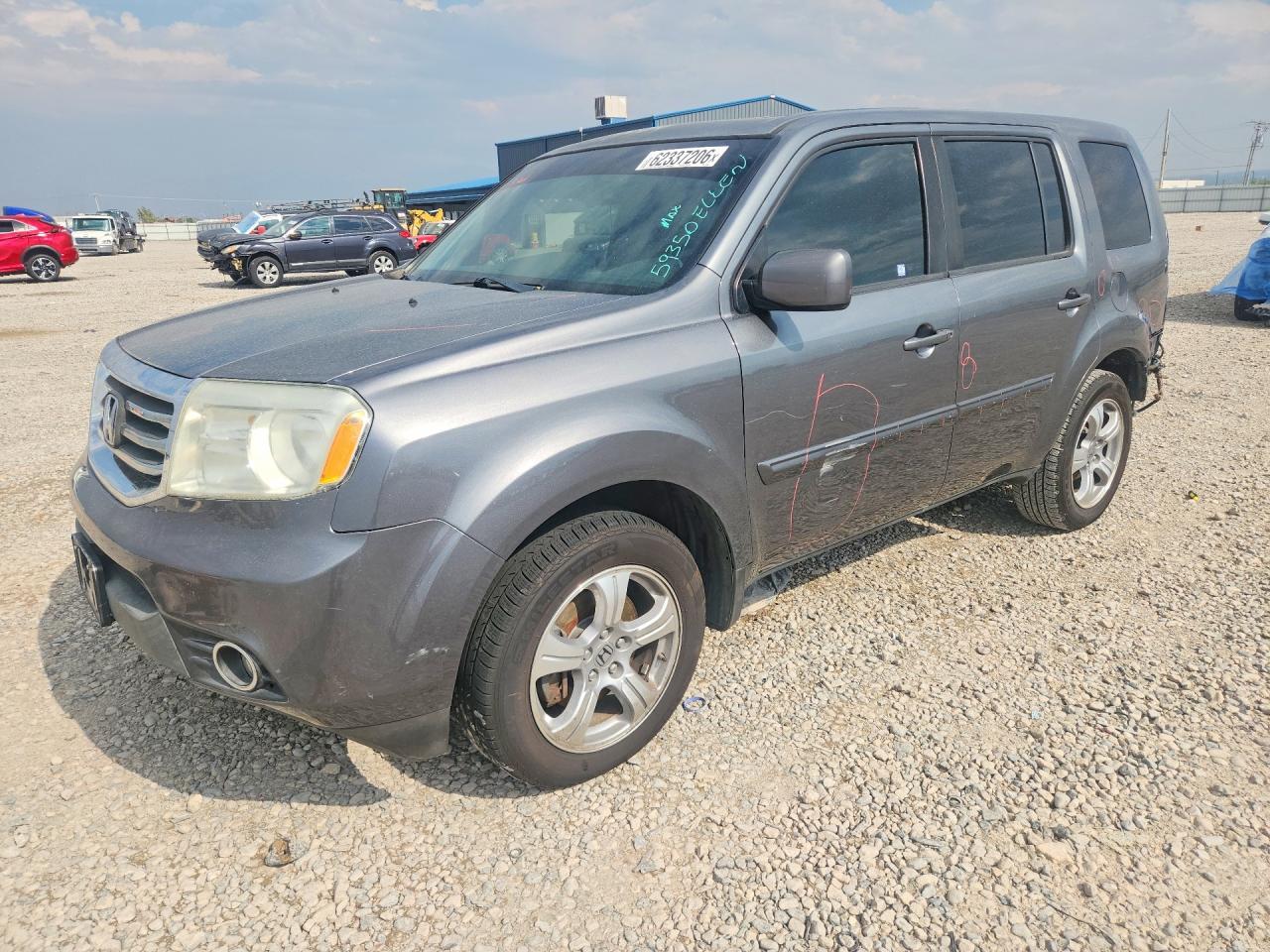 2012 HONDA PILOT EXL | 5FNYF4H55CB029508 | UPCARS