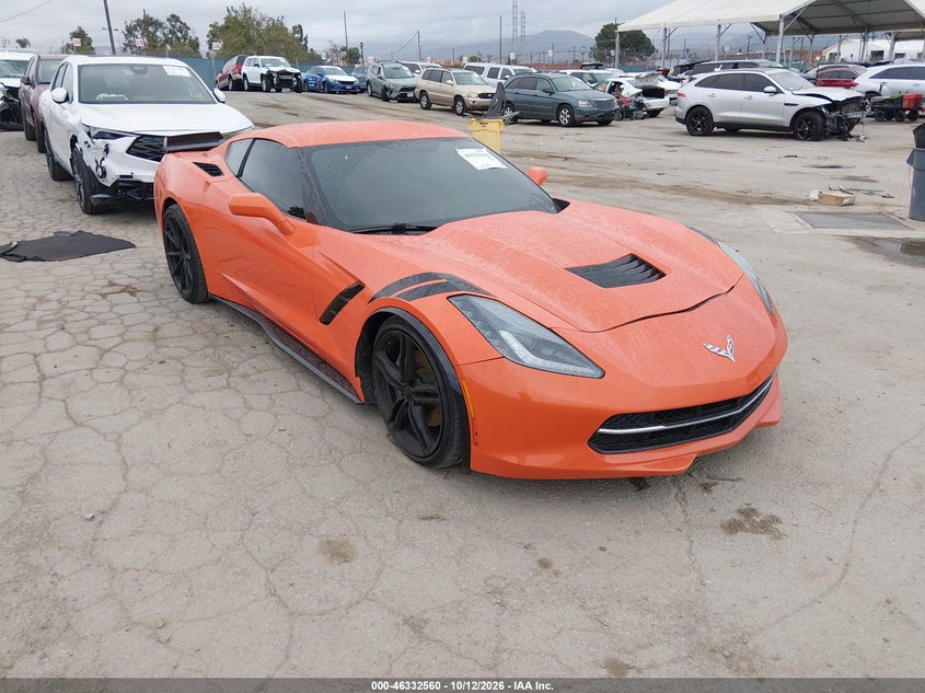 2019 CHEVROLET CORVETTE STINGRAY | 1G1YB2D74K5102125 | UPCARS