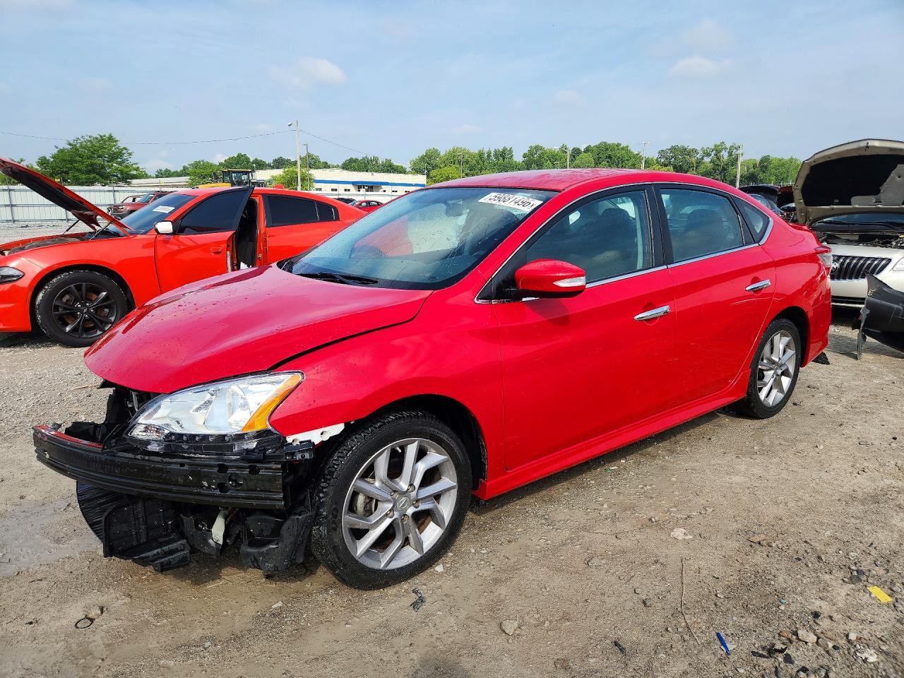 2015 NISSAN SENTRA SR | 3N1AB7AP5FY332116 | UPCARS
