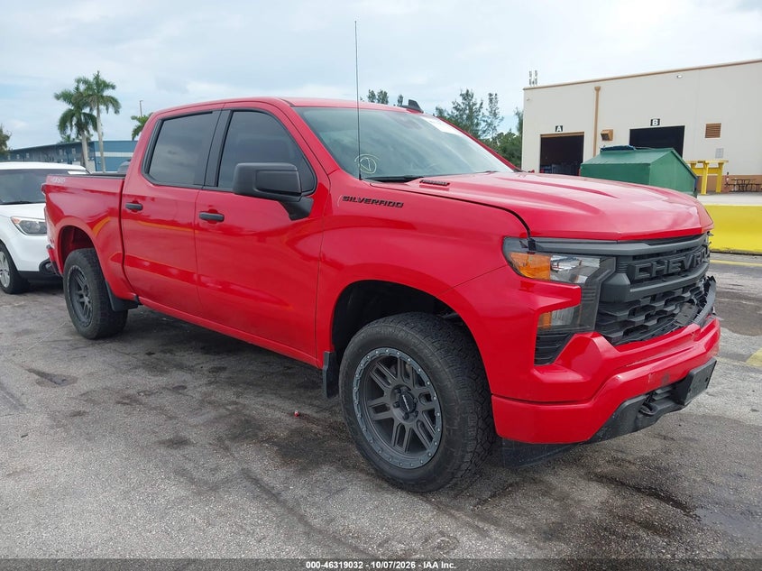 2025 CHEVROLET SILVERADO 1500 4WD  SHORT BED CUSTOM | 3GCPKBEK0SG373732 | UPCARS