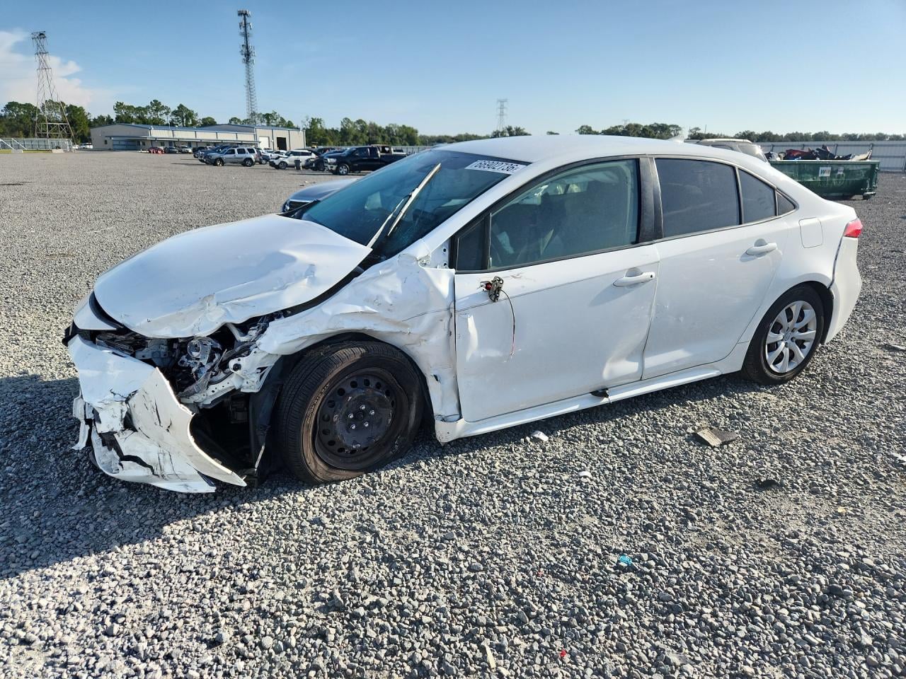 2022 TOYOTA COROLLA LE | JTDEPMAE2N3007573 | UPCARS