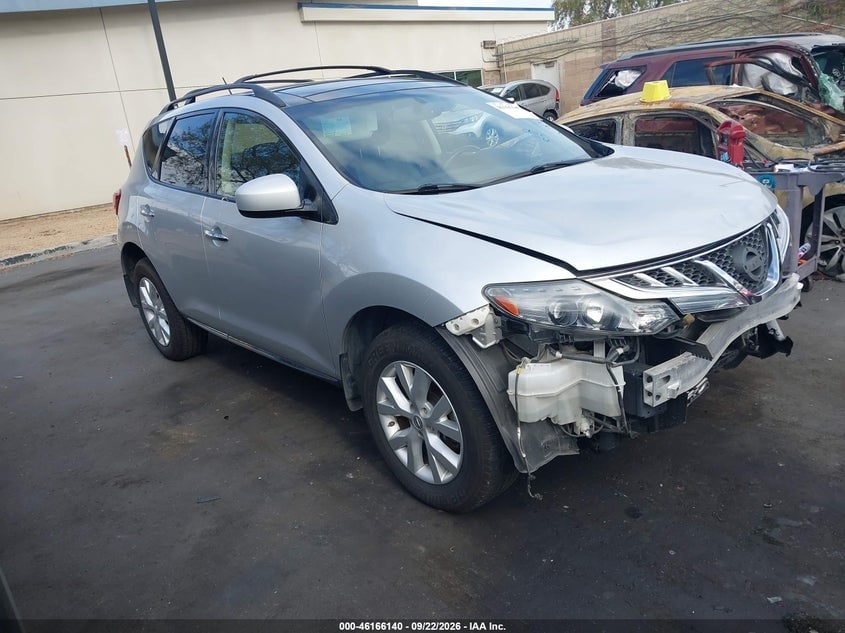 2012 NISSAN MURANO SL | JN8AZ1MUXCW121346 | UPCARS