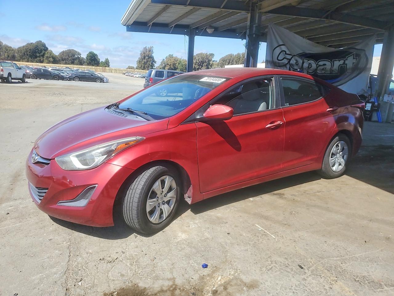 2016 HYUNDAI ELANTRA SE | 5NPDH4AE9GH739599 | UPCARS