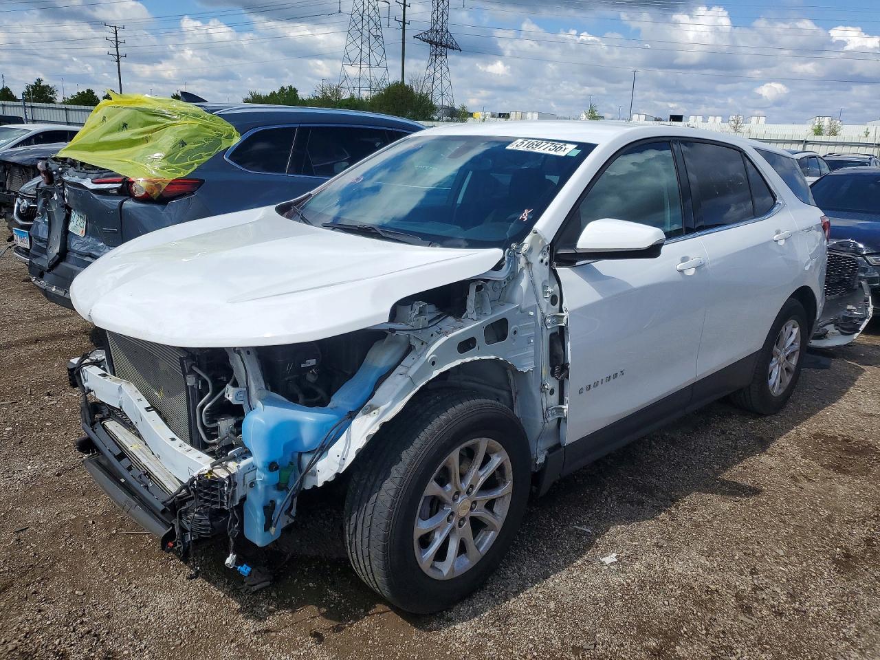 2019 CHEVROLET EQUINOX LT | 3GNAXKEV1KL188170 | UPCARS