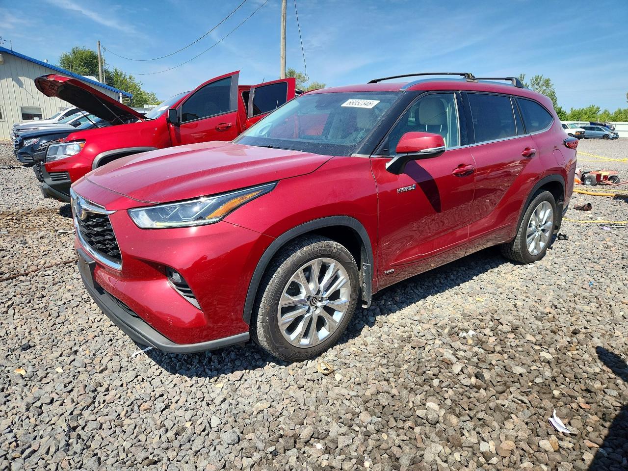 2021 TOYOTA HIGHLANDER HYBRID LIMITED | 5TDDBRCH8MS523478 | UPCARS