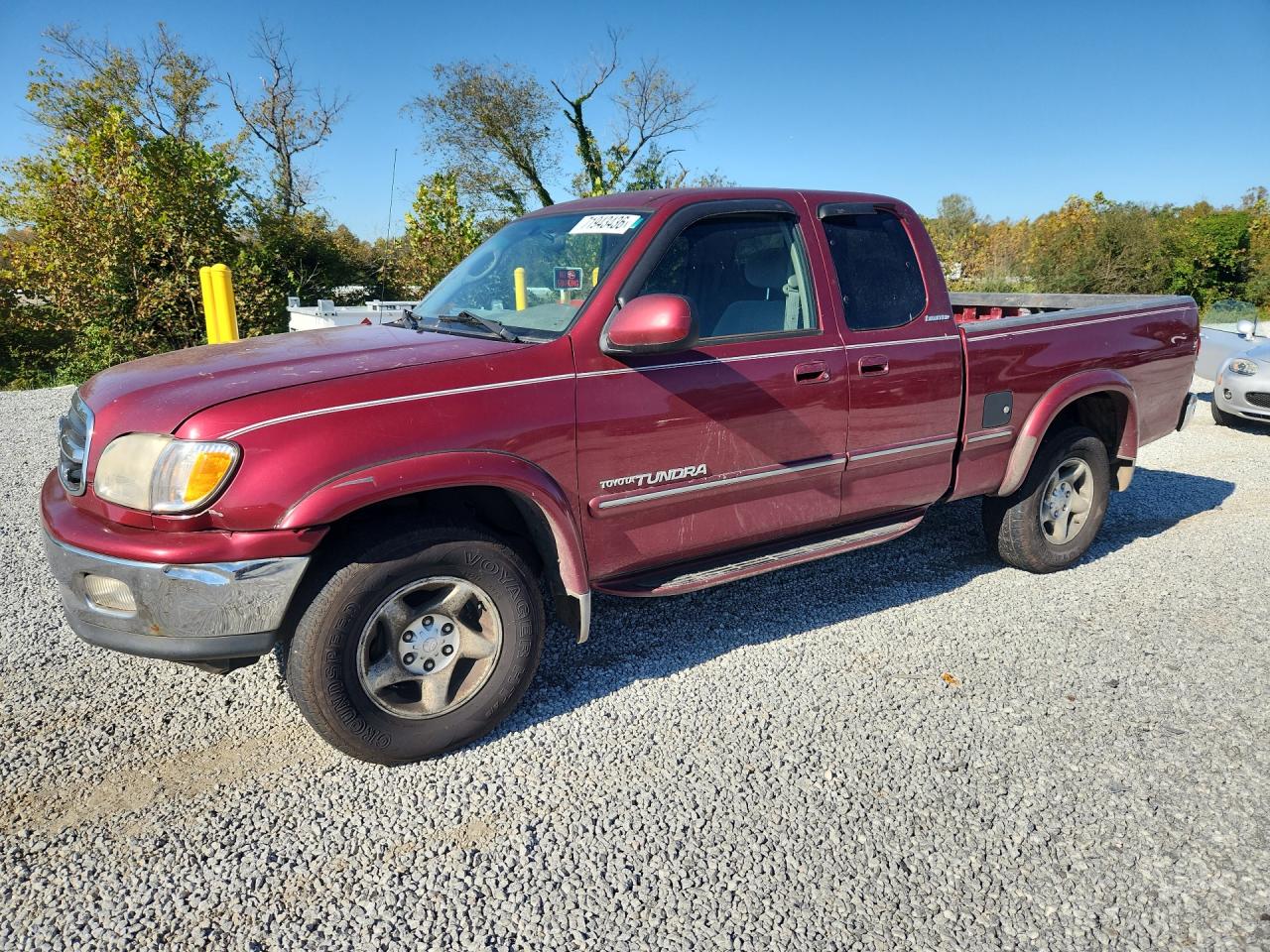 2000 TOYOTA TUNDR ACCESS CAB LIMITED | 5TBBT4813YS116556 | UPCARS