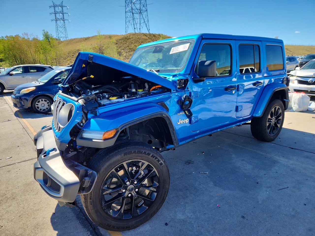 2024 JEEP WRANGLER SAHARA 4XE | 1C4RJXP6XRW351158 | UPCARS