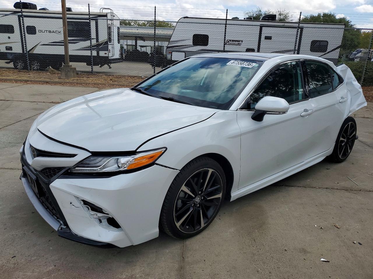 2019 TOYOTA CAMRY XSE | 4T1B61HK0KU726080 | UPCARS