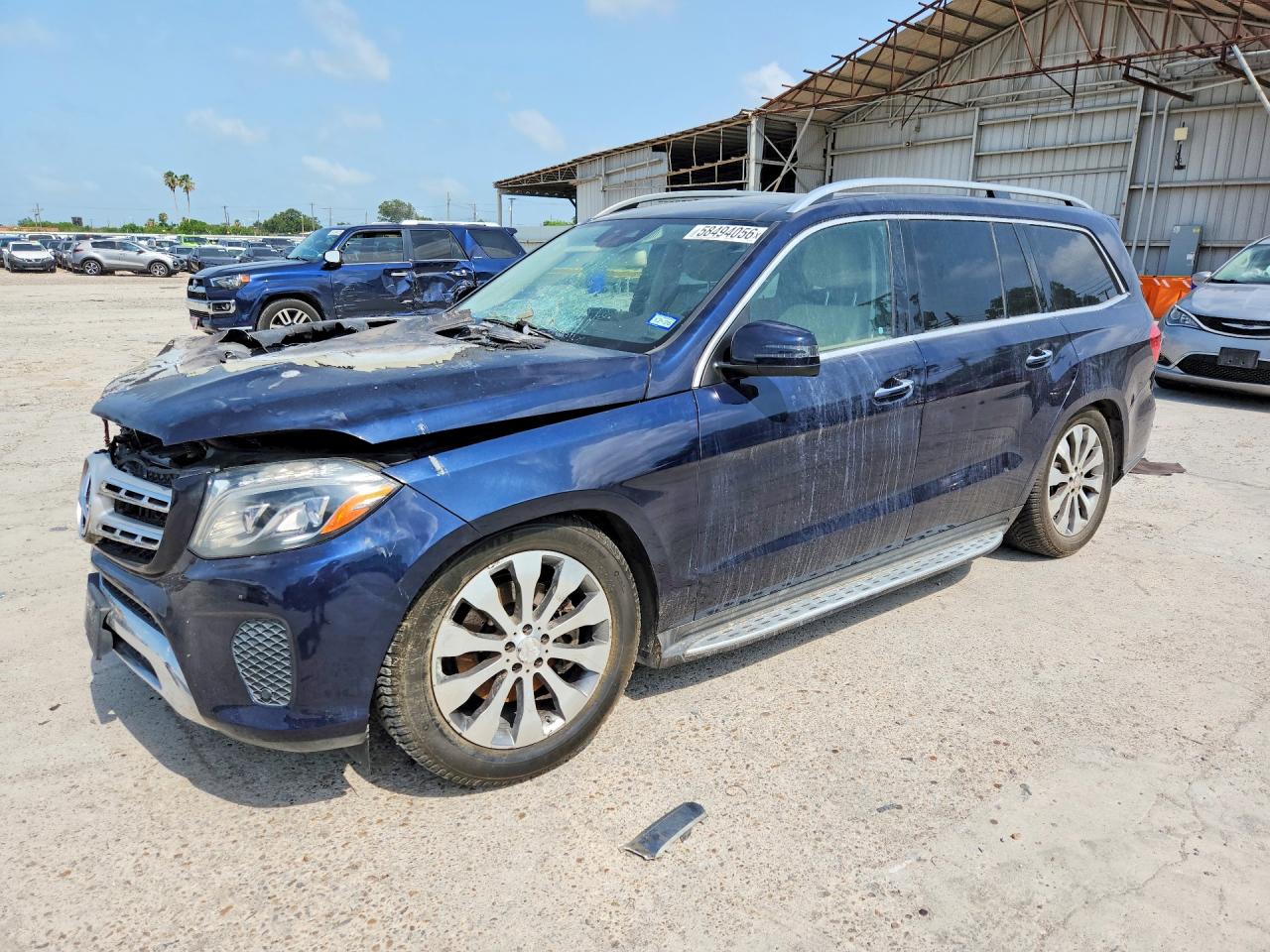 2017 MERCEDES-BENZ GLS-CLASS 450 4MATIC | 4JGDF6EE5HA780344 | UPCARS