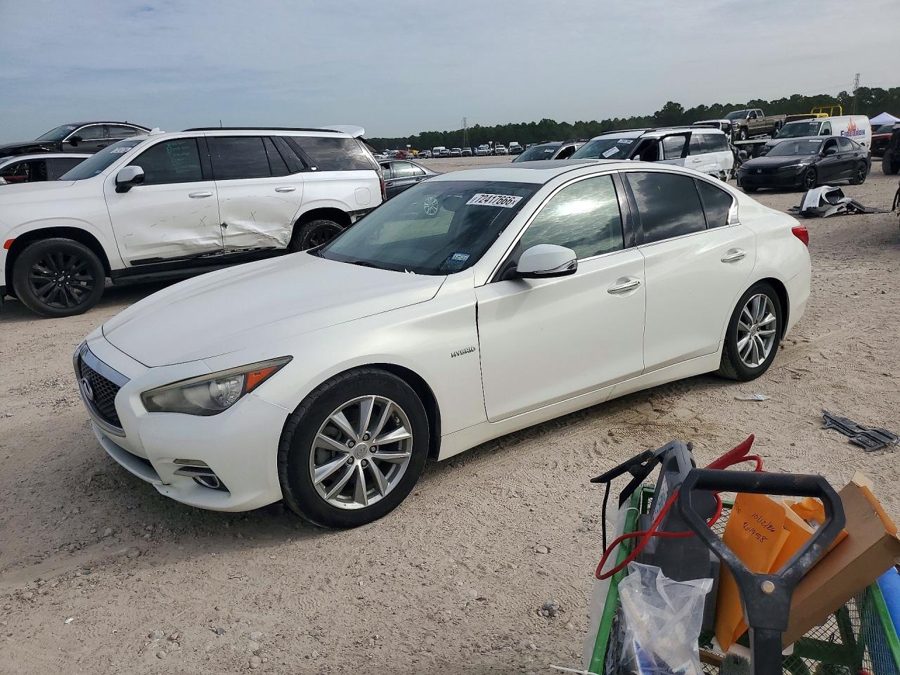 2014 INFINITI Q50 PREMIUM | JN1AV7AP8EM690691 | UPCARS