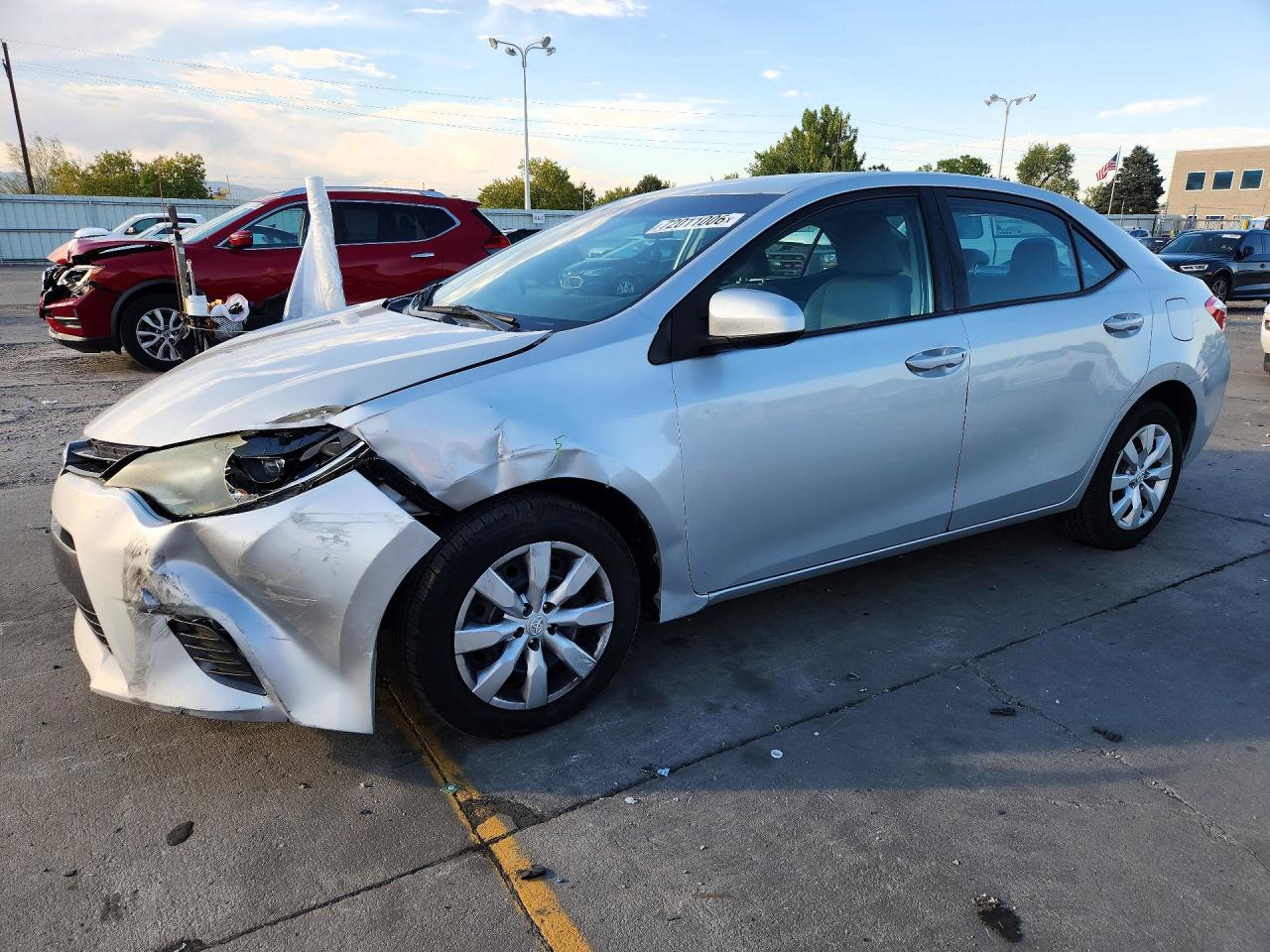 2016 TOYOTA COROLLA LE | 5YFBURHE9GP444172 | UPCARS