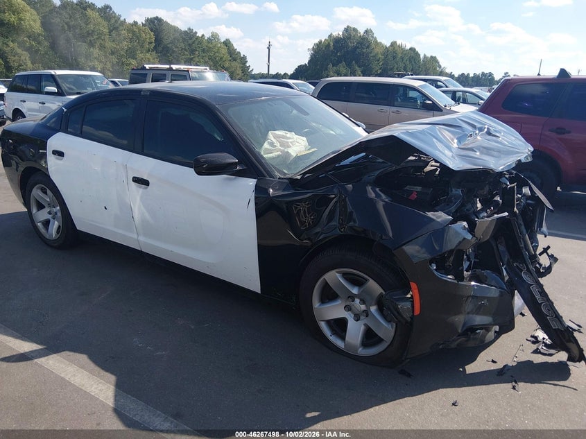 2021 DODGE CHARGER POLICE RWD | 2C3CDXATXMH595142 | UPCARS