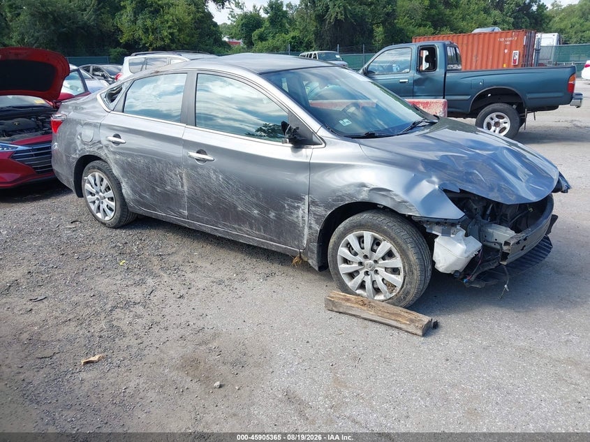 2019 NISSAN SENTRA S | 3N1AB7APXKY234502 | UPCARS