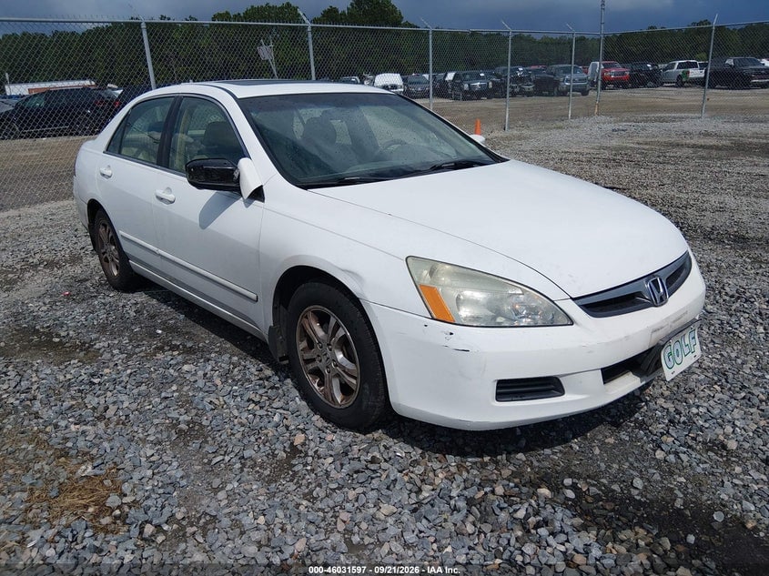 2007 HONDA ACCORD 2.4 EX | 1HGCM56897A098625 | UPCARS