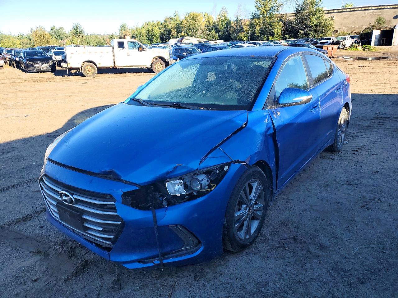 2017 HYUNDAI ELANTRA SE | KMHD84LF7HU123571 | UPCARS
