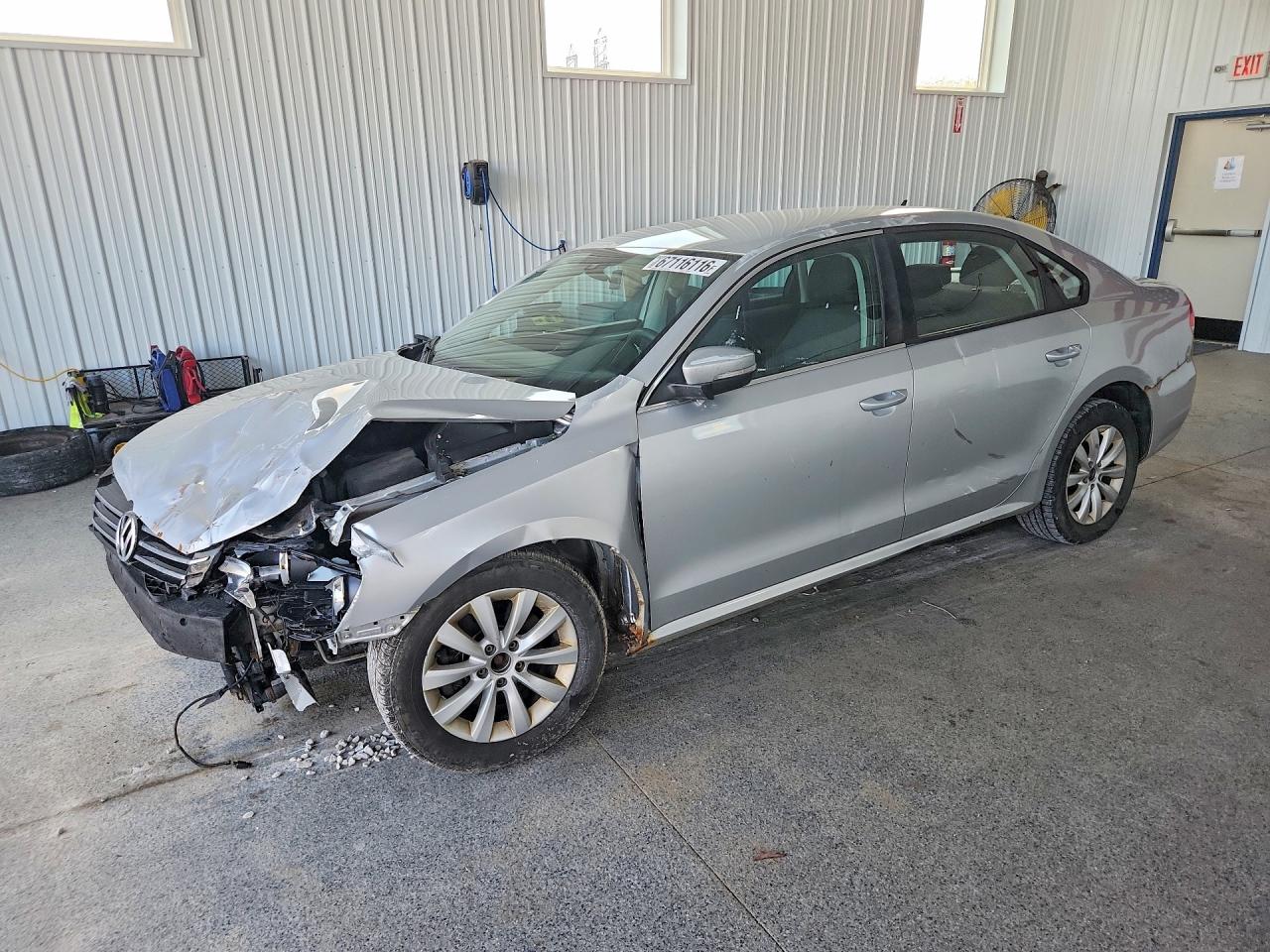 2013 VOLKSWAGEN PASSAT S | 1VWAP7A30DC031221 | UPCARS