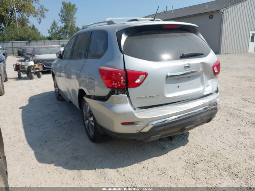 2017 NISSAN PATHFINDER S | 5N1DR2MM9HC908971 | UPCARS