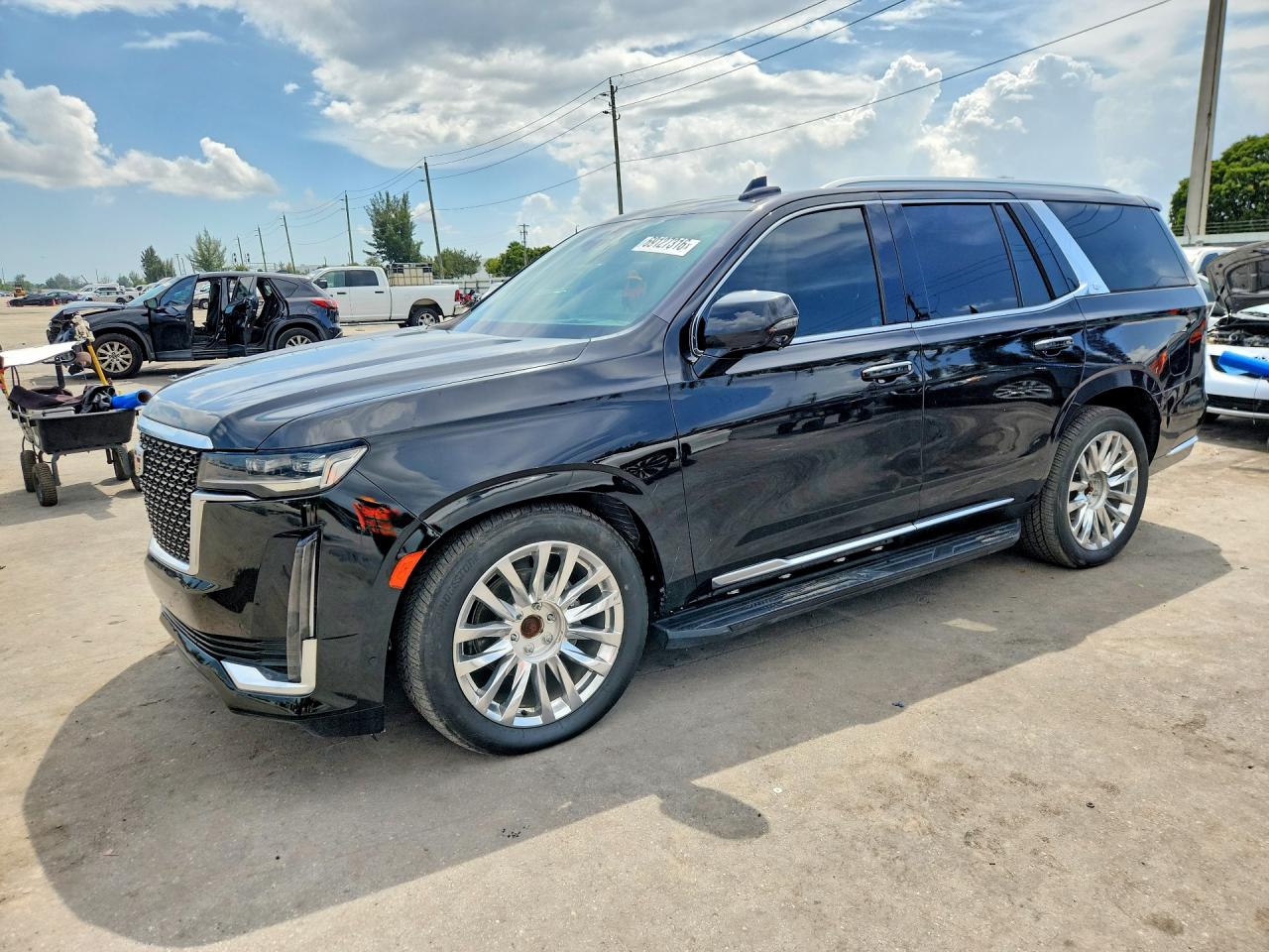 2023 CADILLAC ESCALADE PREMIUM LUXURY | 1GYS4CKL4PR492876 | UPCARS