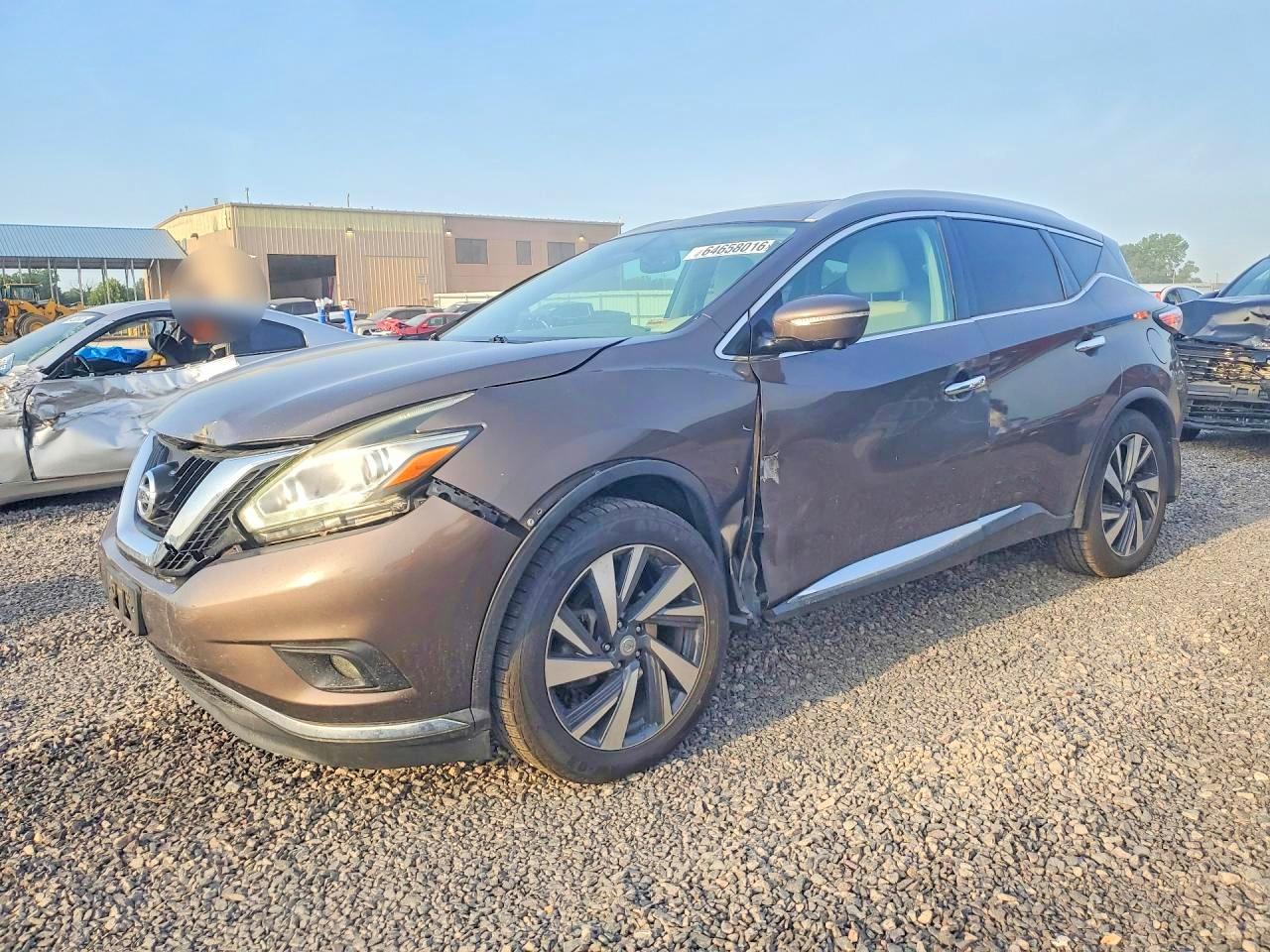 2015 NISSAN MURANO PLATINUM | 5N1AZ2MH3FN274726 | UPCARS