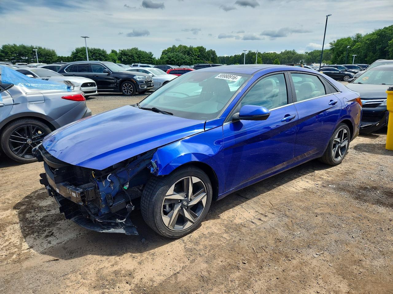 2021 HYUNDAI ELANTRA LIMITED | KMHLP4AG2MU133428 | UPCARS