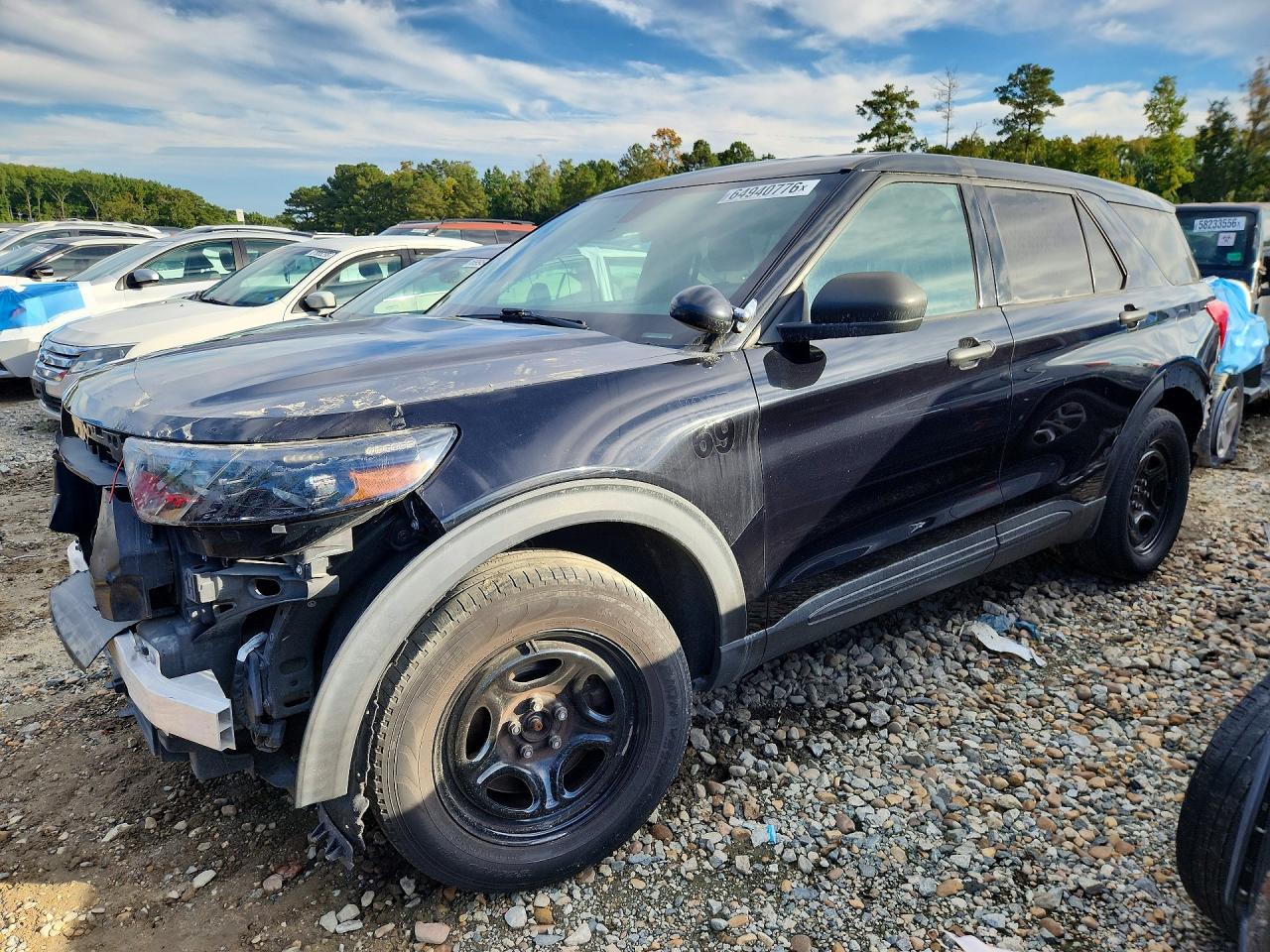 2020 FORD EXPLORER POLICE INTERCEPTOR | 1FM5K8AB1LGC93140 | UPCARS