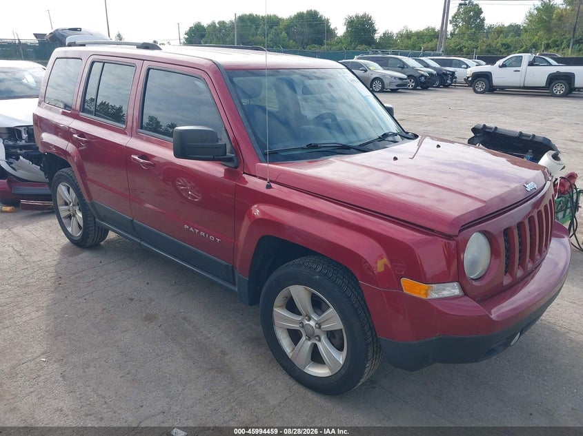 2012 JEEP PATRIOT LATITUDE | 1C4NJRFB0CD671701 | UPCARS